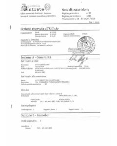 Cancellazione gravami da decreto di trasferimento immobili - Senza trascrizione