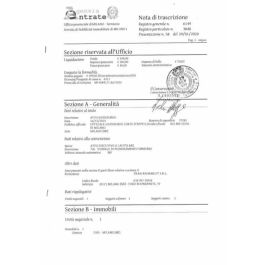 Trascrizione e voltura catastale sentenza di acquisto per ...