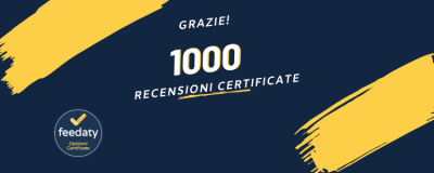 1.000 recensioni certificate